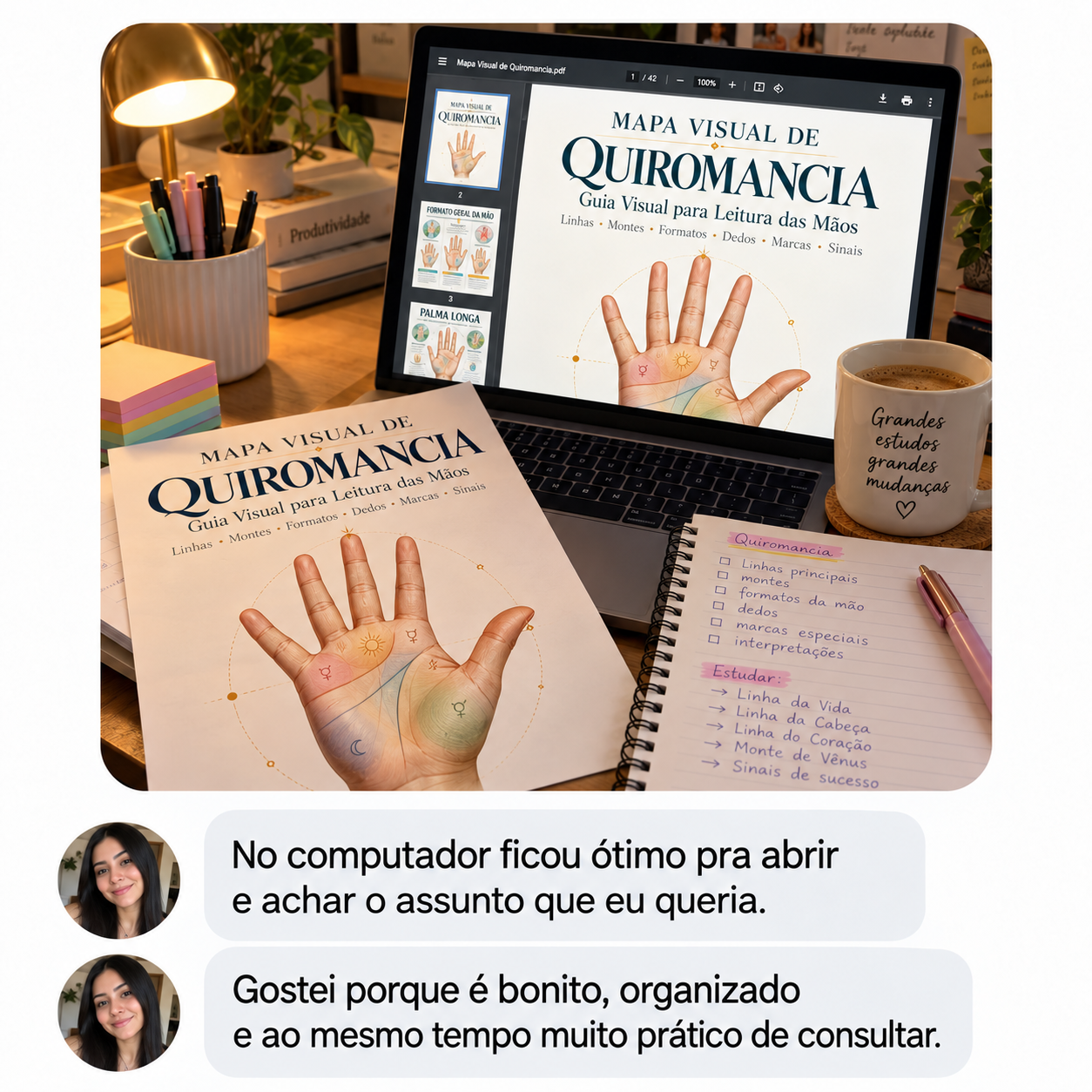 Depoimento 02 — Mapa Visual de Quiromancia