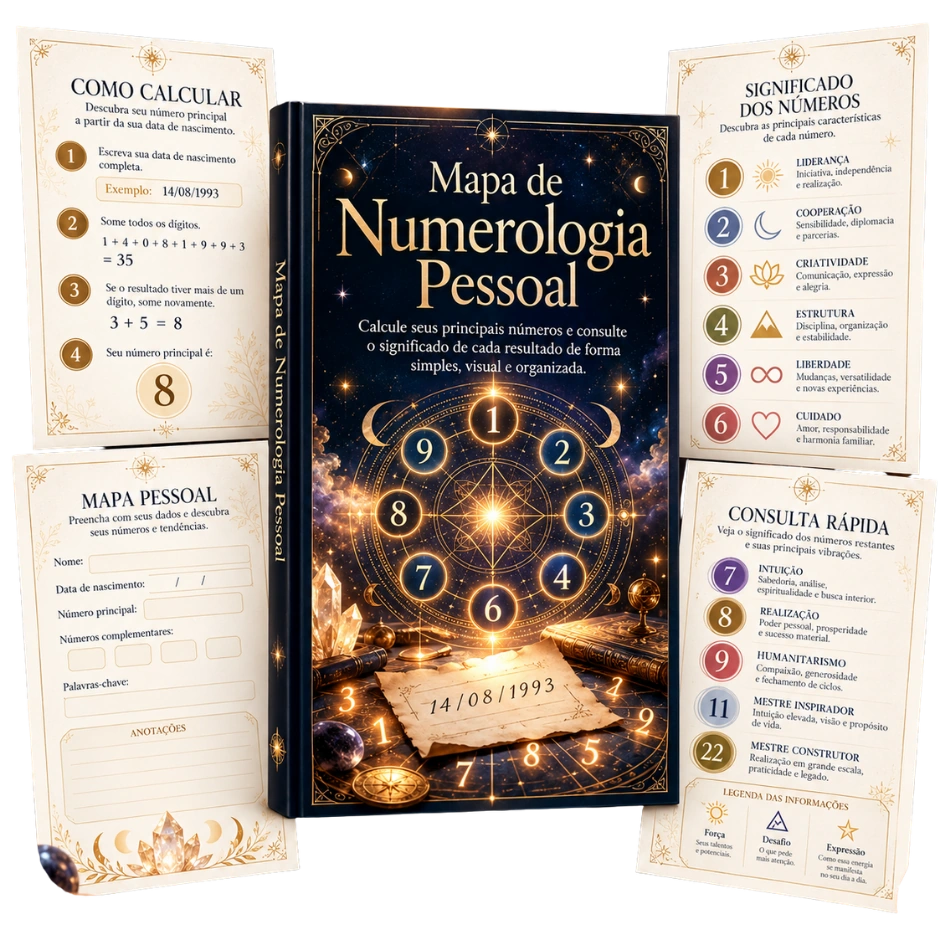 Mapa de Numerologia Pessoal