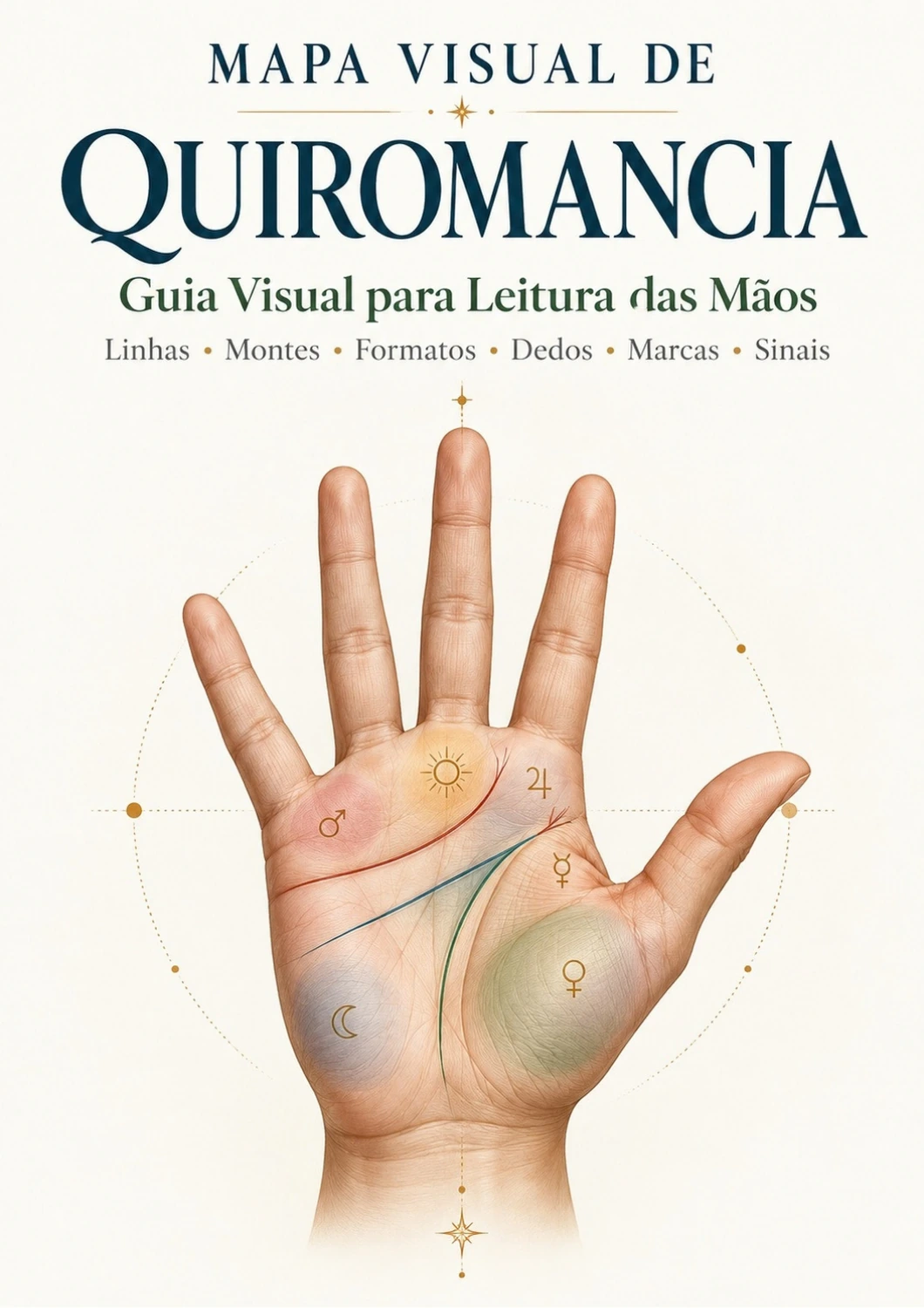 Capa — Mapa Visual de Quiromancia